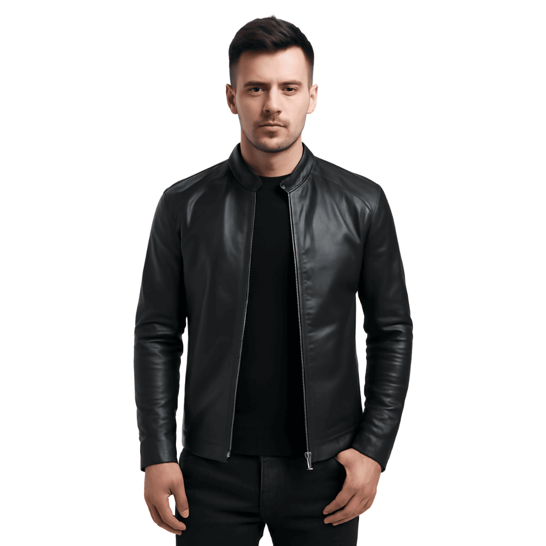 Jaqueta de Couro Masculina