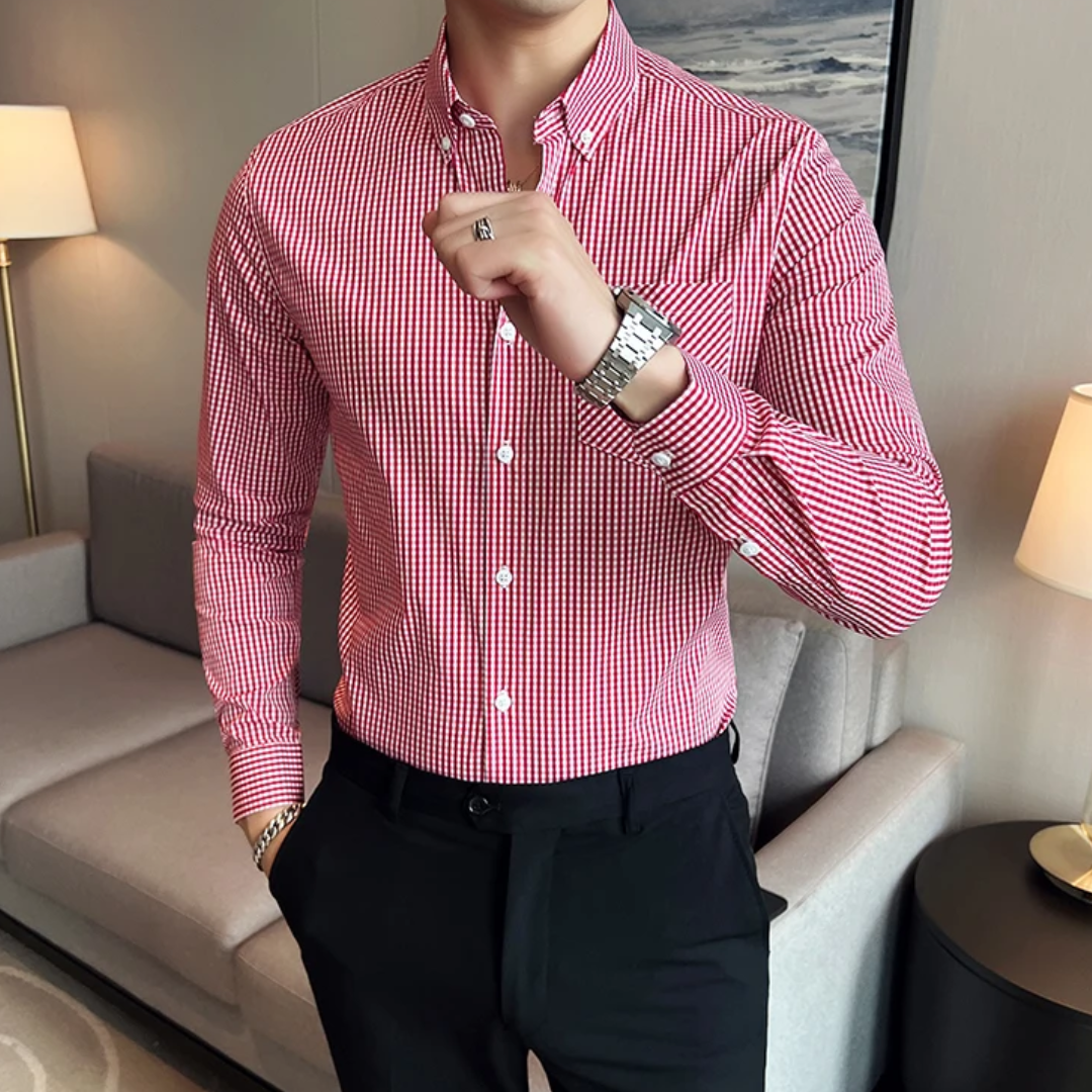 Camisa Vichi Rosso di Lusso