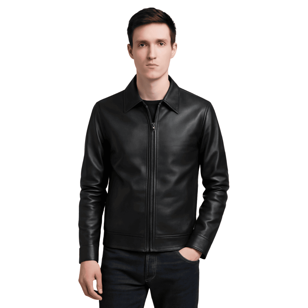 Jaqueta de Couro Masculina