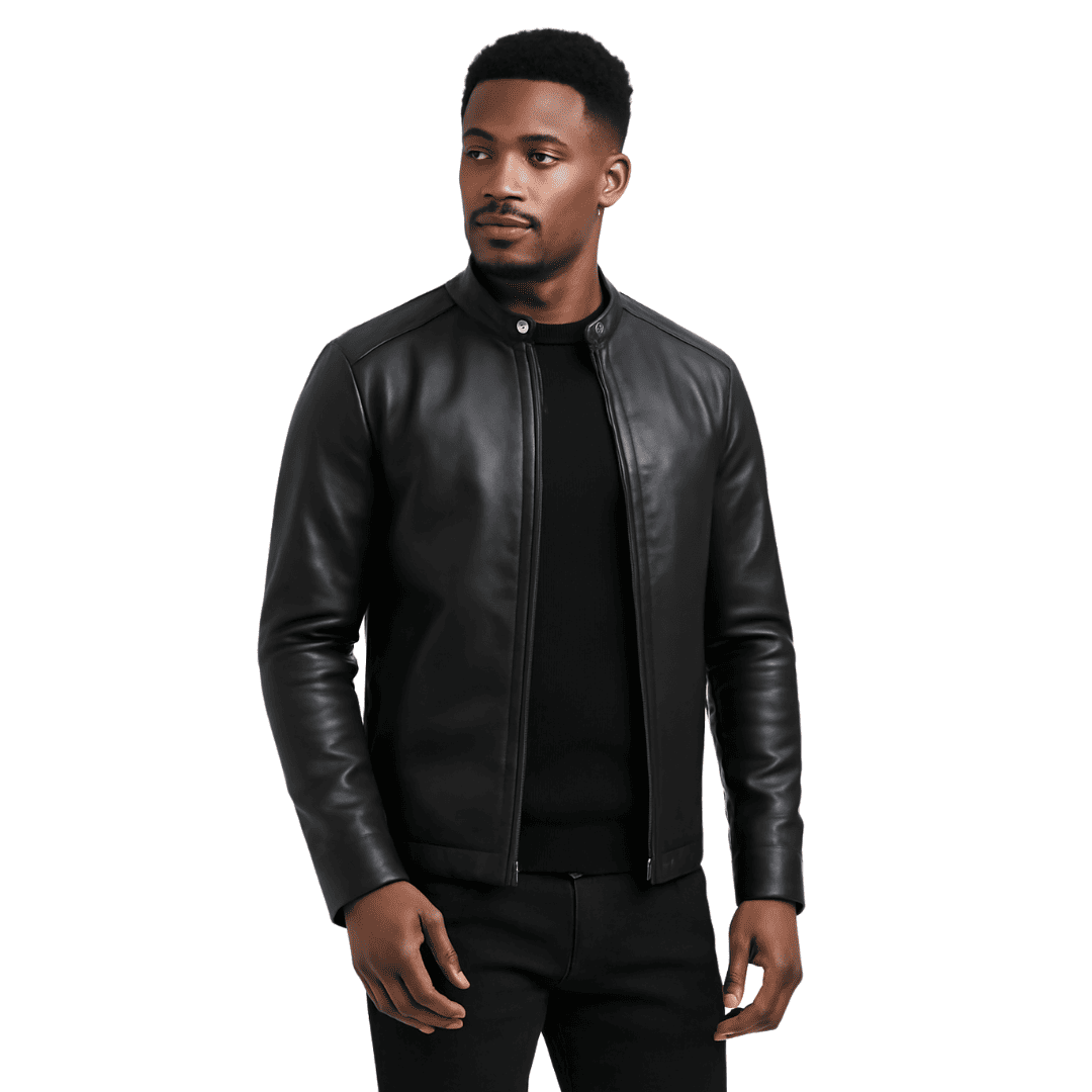 Jaqueta de Couro Masculina