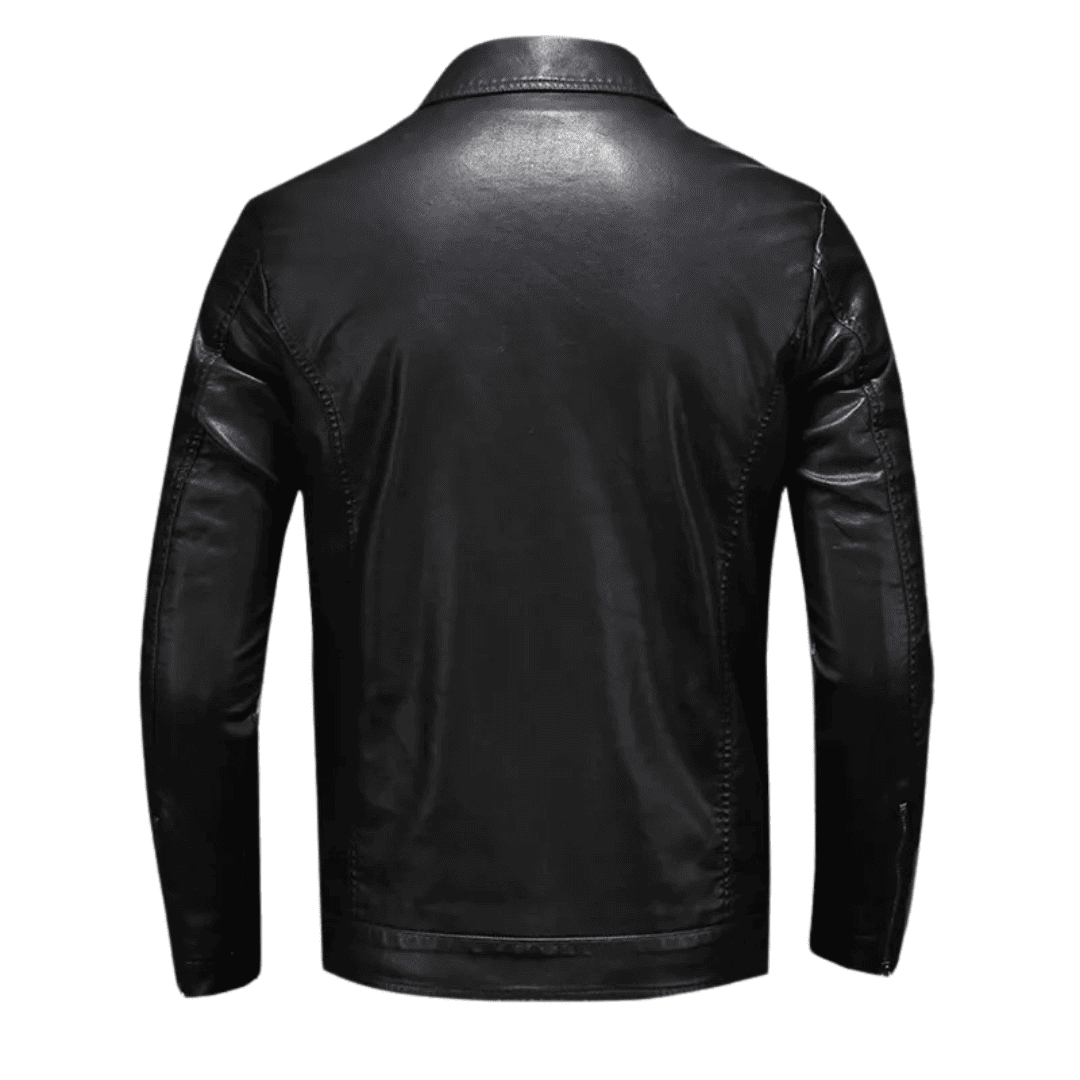 Jaqueta de Couro Masculina Elegante e Atemporal