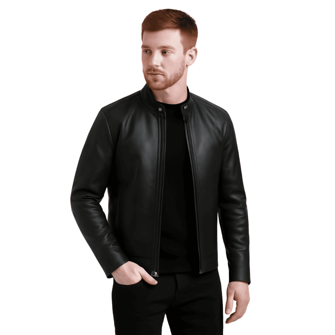 Jaqueta de Couro Masculina