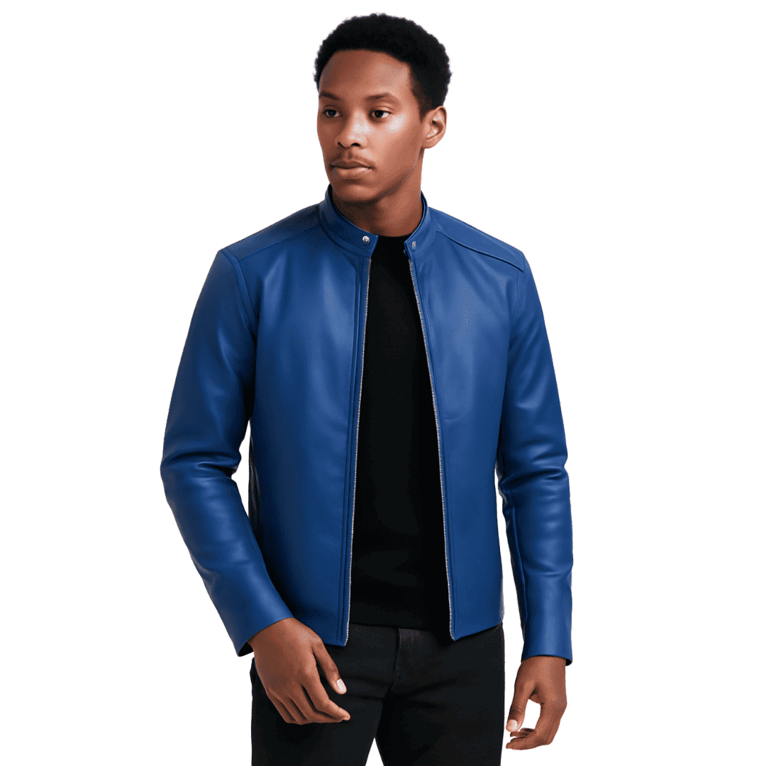 Jaqueta de Couro Masculina