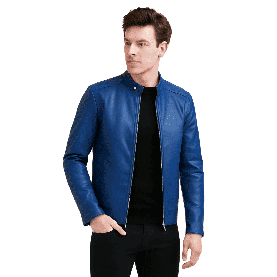 Jaqueta de Couro Masculina