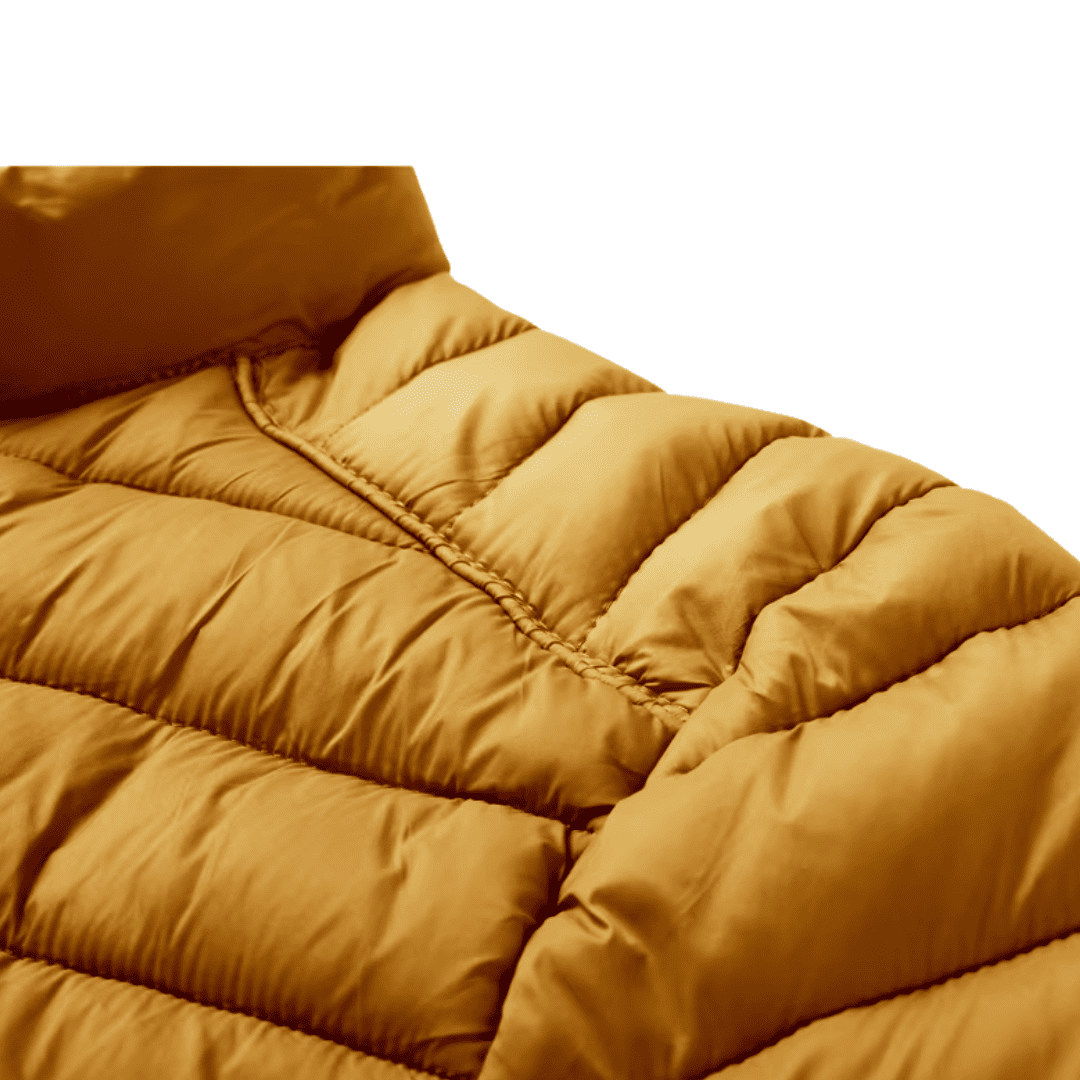 Jaqueta Masculina Puffer Inverno Forrada Matelassê com Zíper