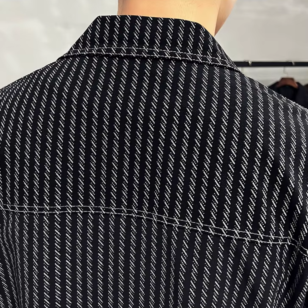 Jaqueta Masculina Xadrez Retro