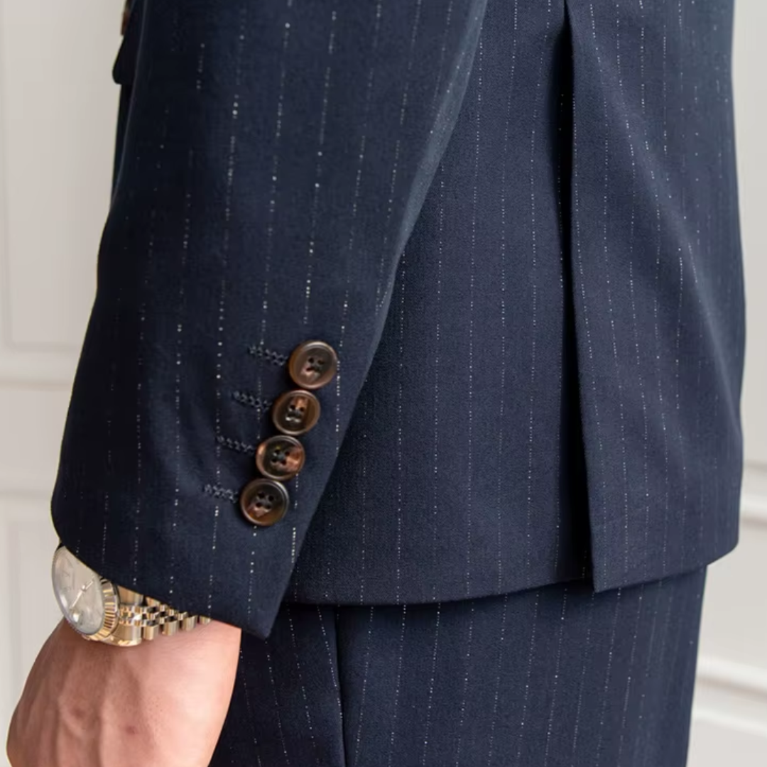 Costume Noblesse Stripes Navy