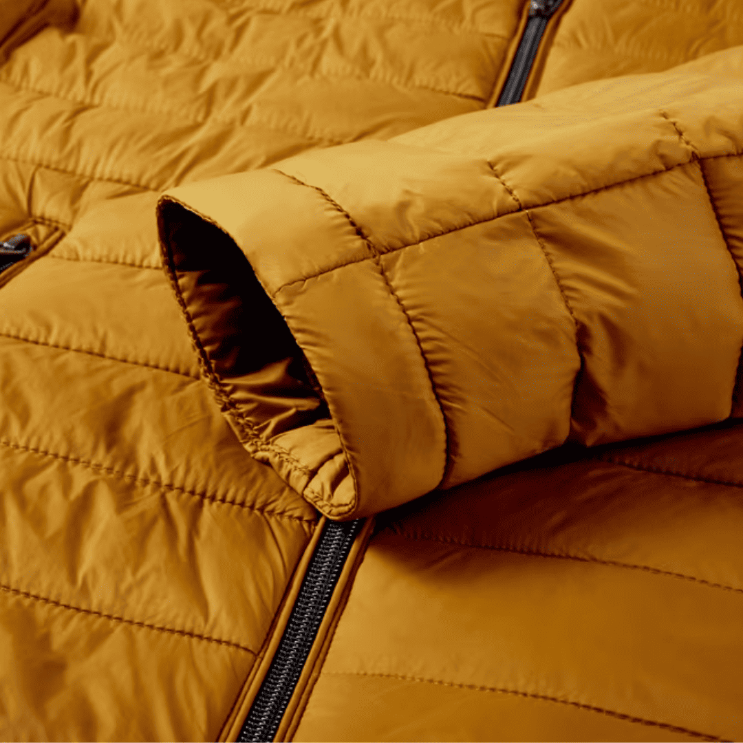 Jaqueta Masculina Puffer Inverno Forrada Matelassê com Zíper