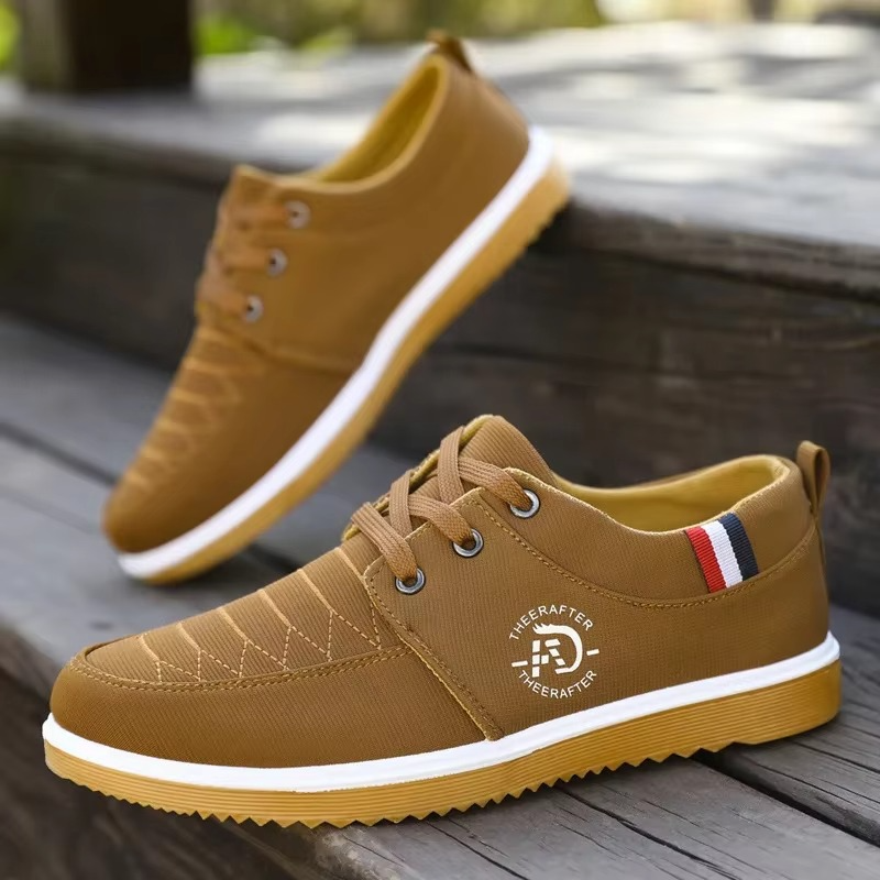 Tênis Casual Masculino Tricolor Conforto