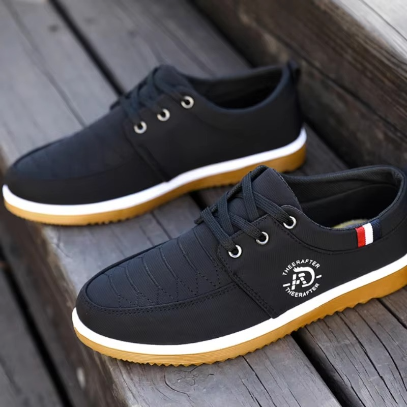 Tênis Casual Masculino Tricolor Conforto