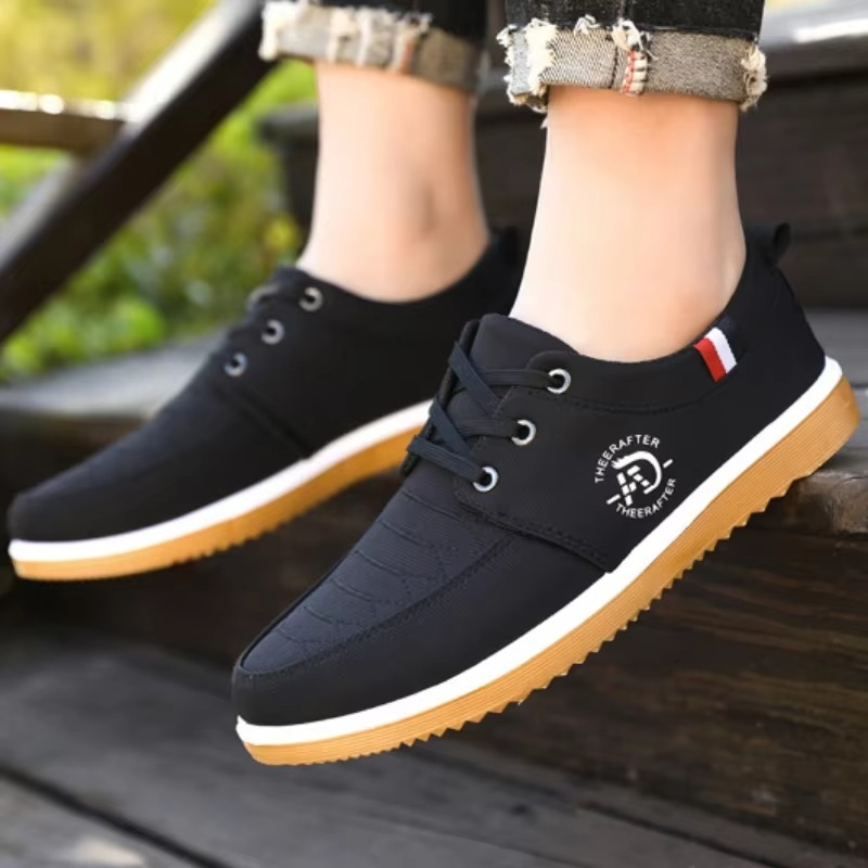 Tênis Casual Masculino Tricolor Conforto