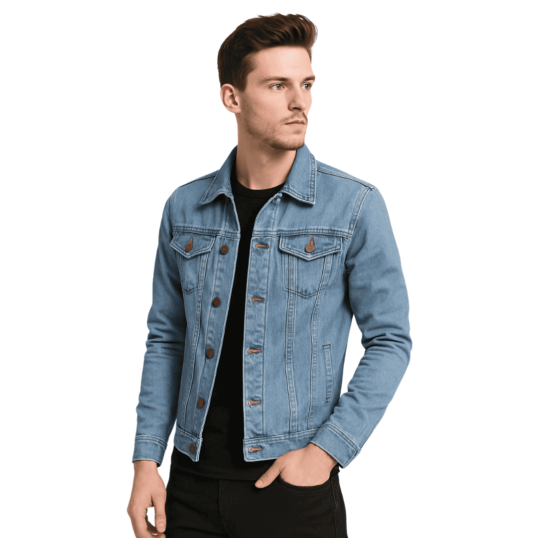 Jaqueta Jeans Masculina