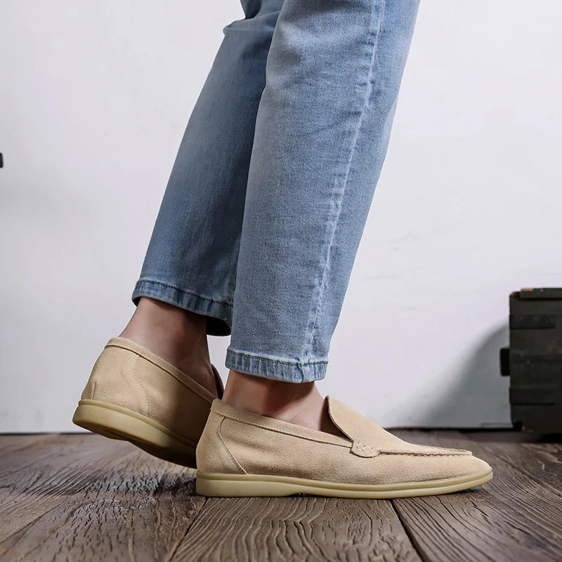Mocassim Masculino em Camurça CO07