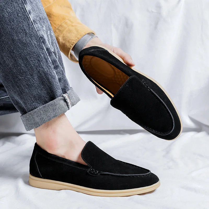 Mocassim Masculino em Camurça CO07