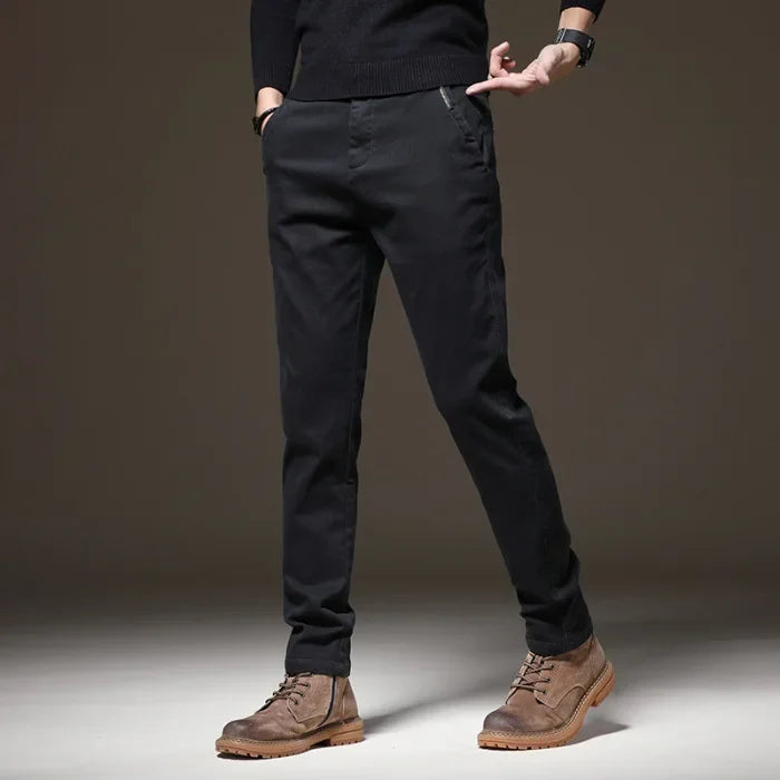 Calça Jeans Masculina Casual com Elastano