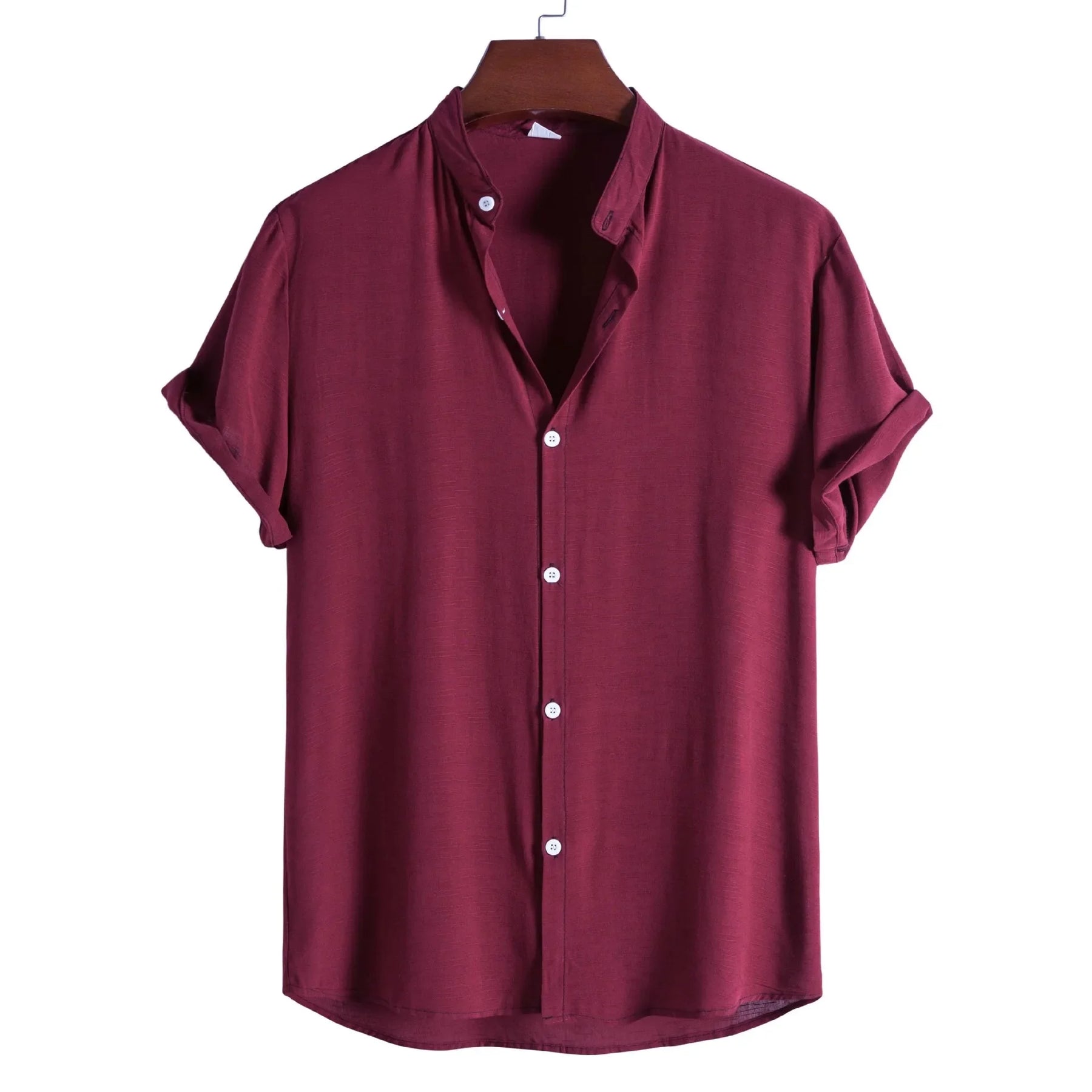 Camisa Masculina Manga Curta Gola Padre CO02