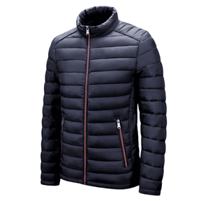 Jaqueta Masculina Puffer Inverno Forrada Matelassê com Zíper