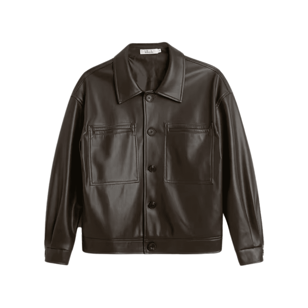 Jaqueta de Couro Masculina