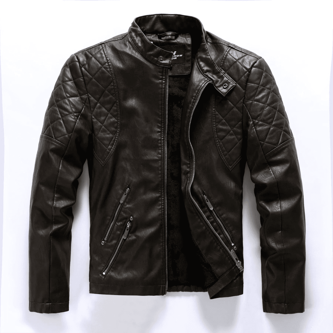 Jaqueta de Couro Masculina