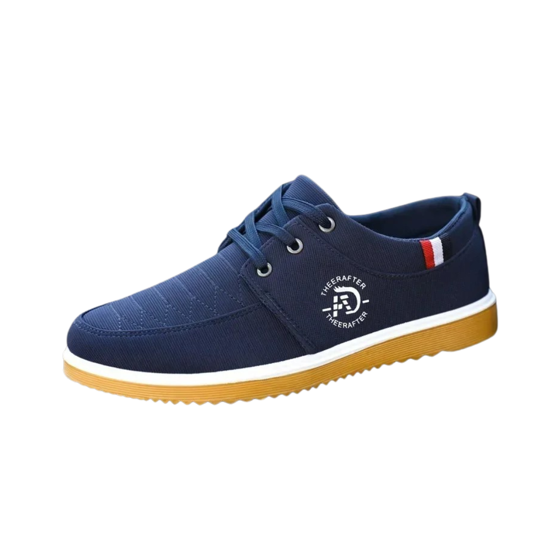 Tênis Casual Masculino Tricolor Conforto