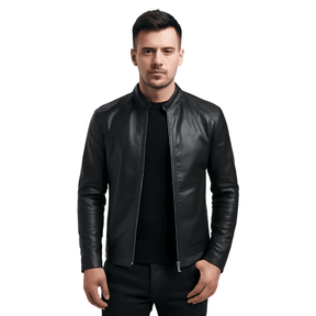 Jaqueta de Couro Masculina 