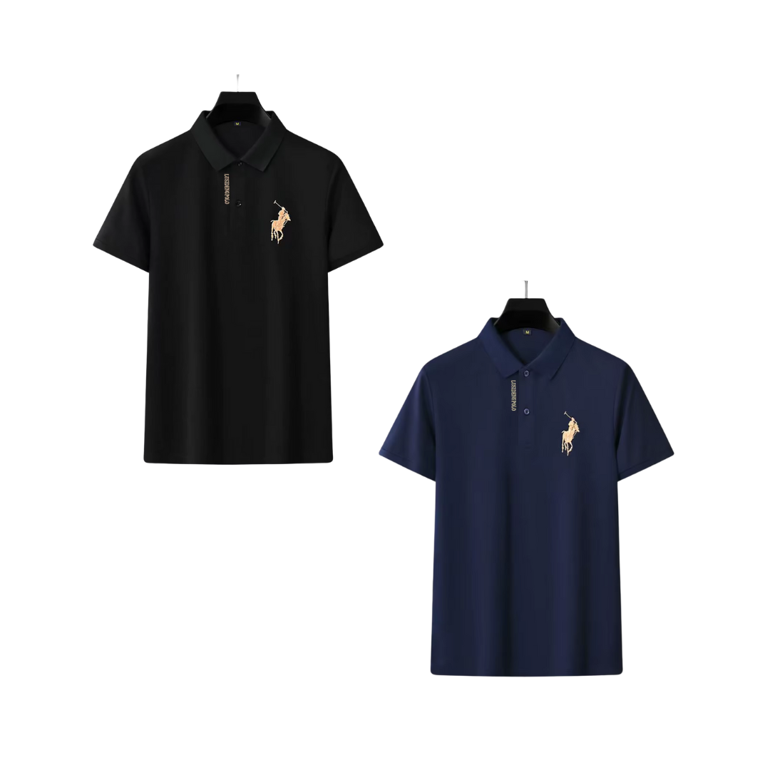 Kit 02 Camisa Polo Masculina Ralph Premium