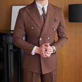 Costume Transpassado Ducale Brown