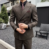 Costume Transpassado Milano Café