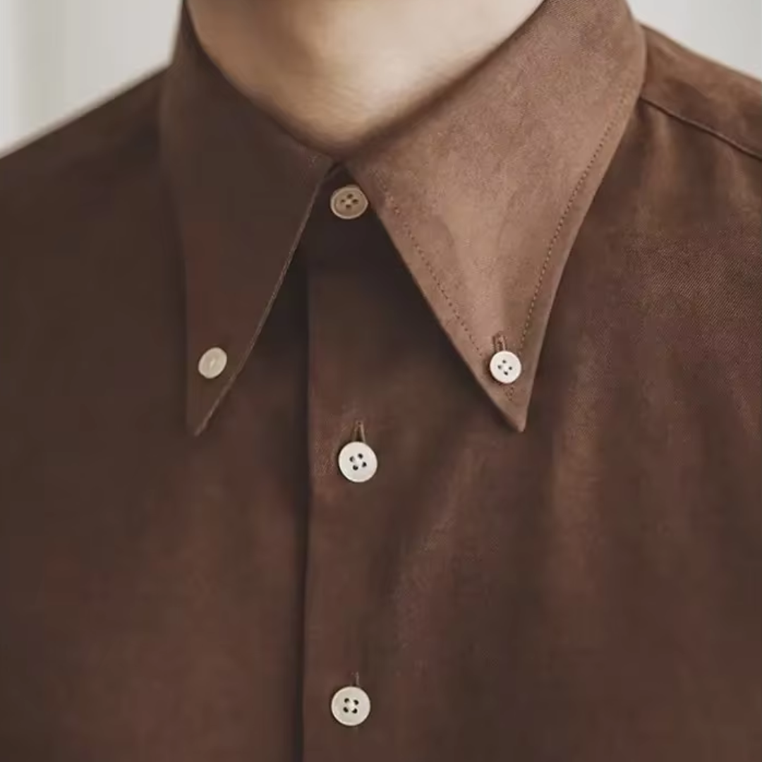 Camisa Vintage OldMoney Marrom