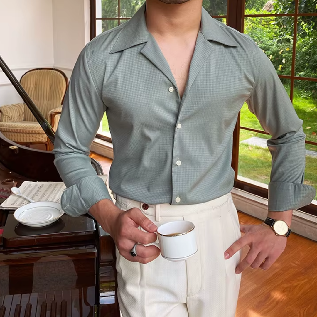 Camisa Windsor Sage
