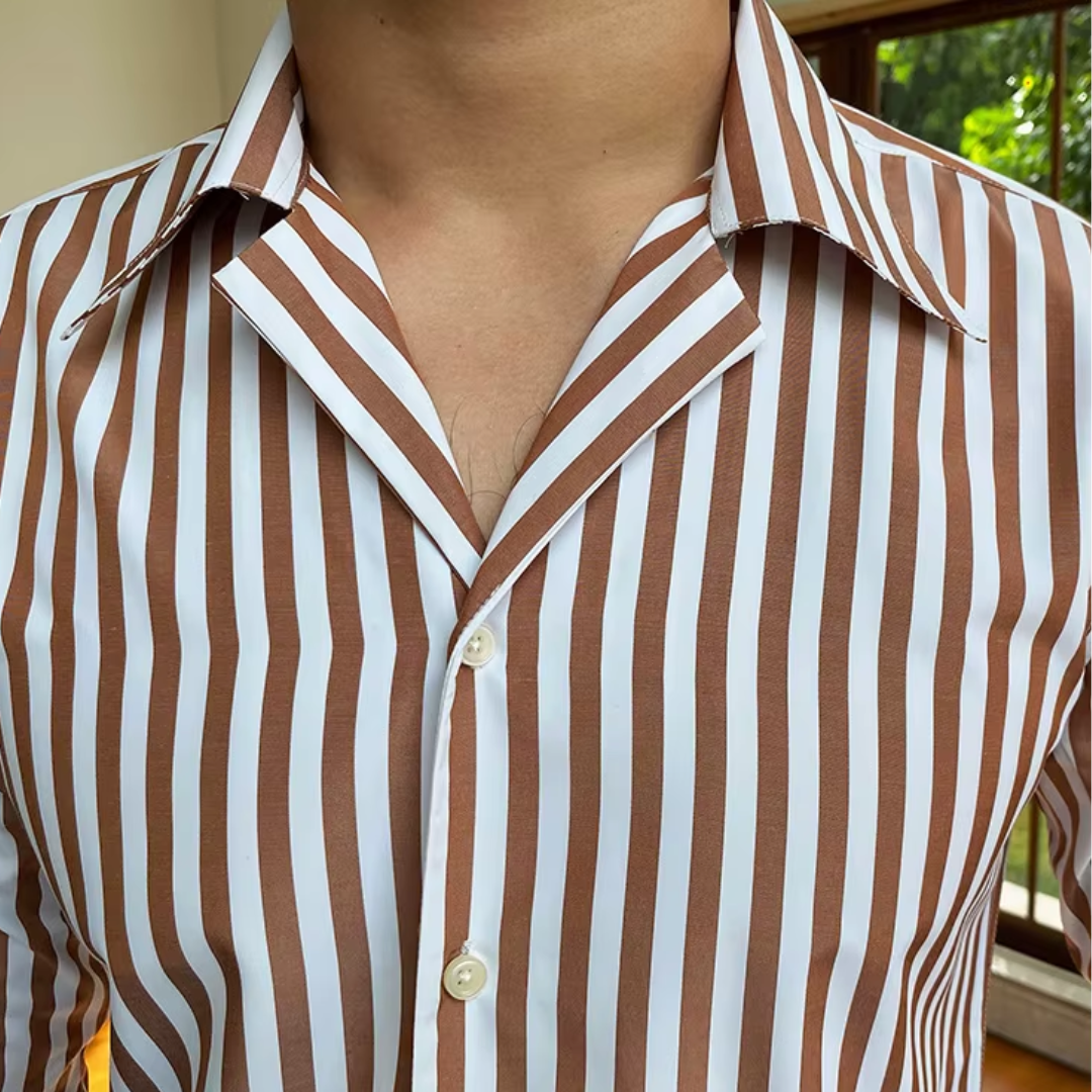 Camisa Ashcroft Marrom