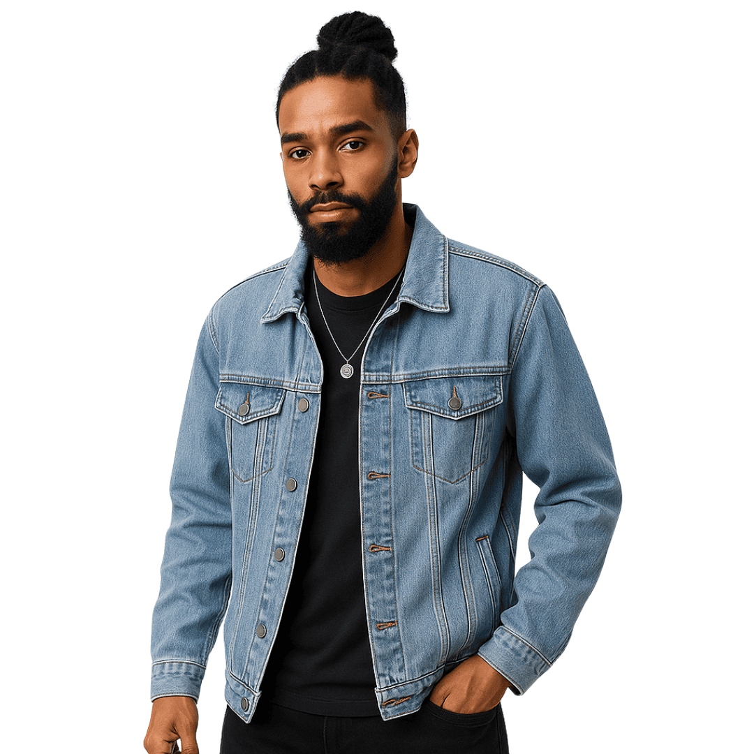 Jaqueta Jeans Masculina