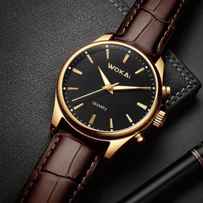 Jaqueta de Couro Masculina Executive