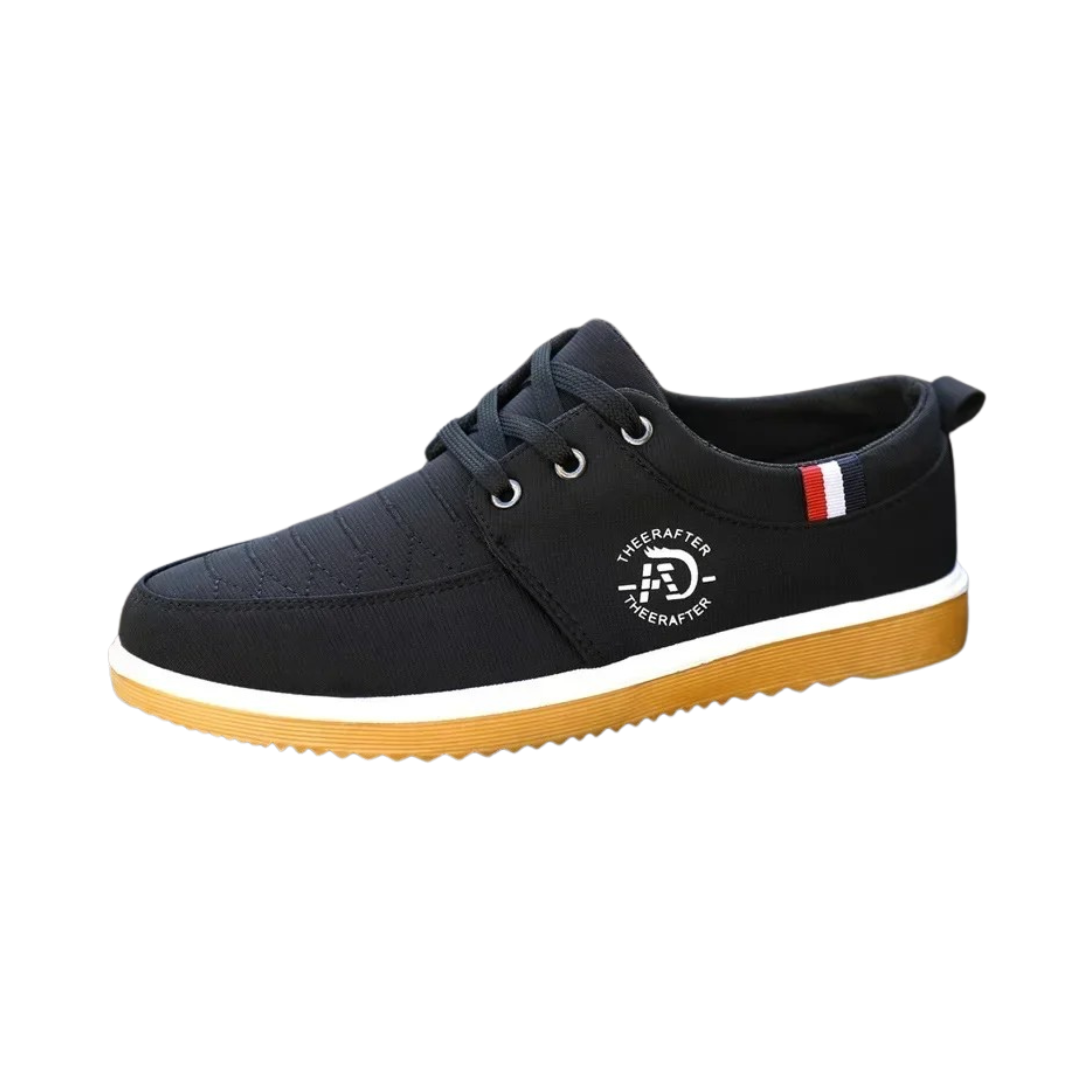 Tênis Casual Masculino Tricolor Conforto