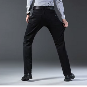 Calça Jeans Masculina Preta Slim