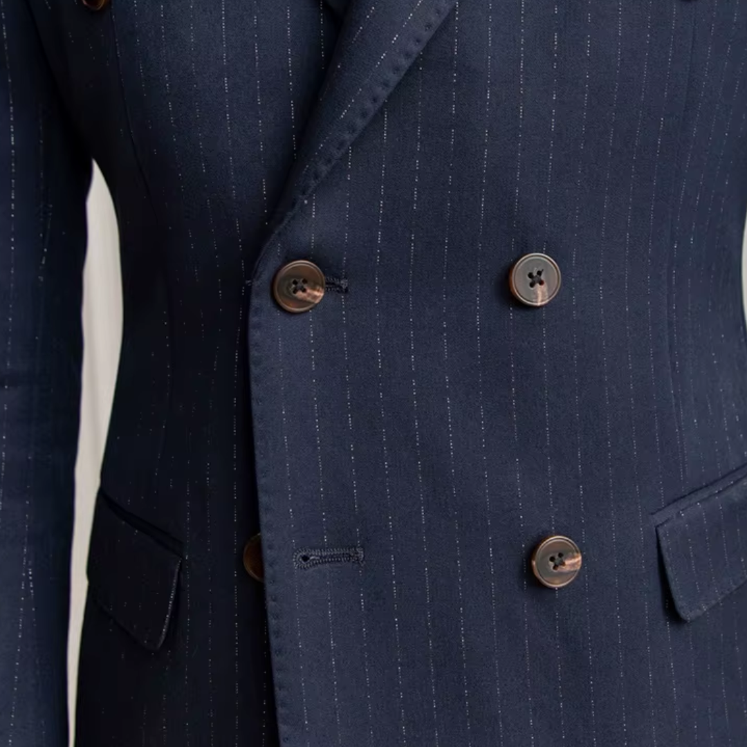 Costume Noblesse Stripes Navy