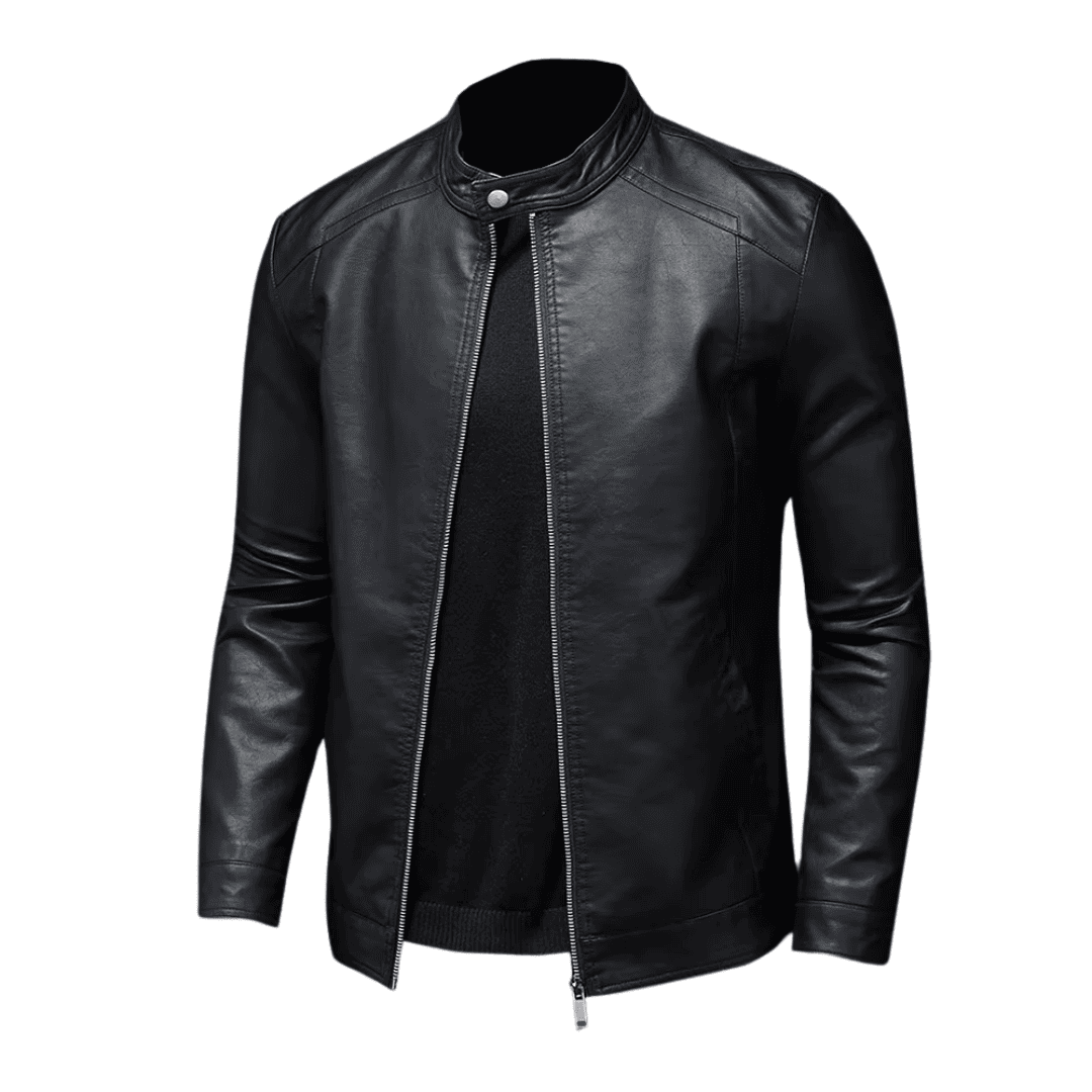 Jaqueta de Couro Masculina 