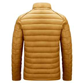 Jaqueta Masculina Puffer Inverno Forrada Matelassê com Zíper
