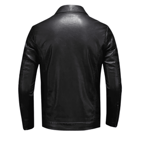 Jaqueta de Couro Masculina Elegante e Atemporal