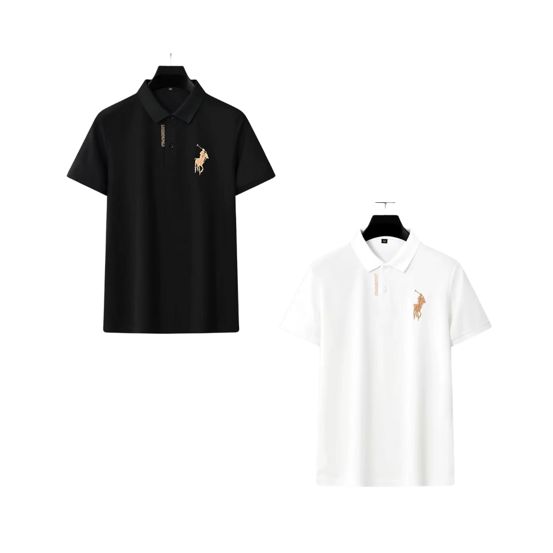 Kit 02 Camisa Polo Masculina Ralph Premium