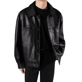 Jaqueta de Couro Masculina