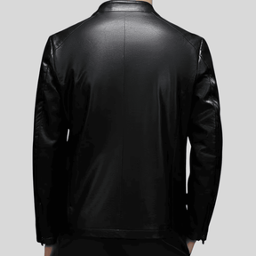 Jaqueta de Couro Masculina Executive
