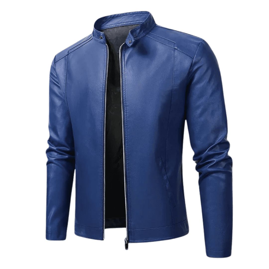 Jaqueta de Couro Masculina 
