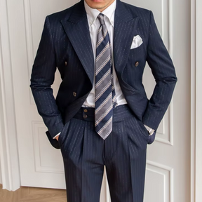 Costume Noblesse Stripes Navy
