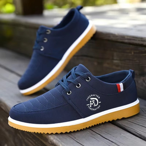 Tênis Casual Masculino Tricolor Conforto