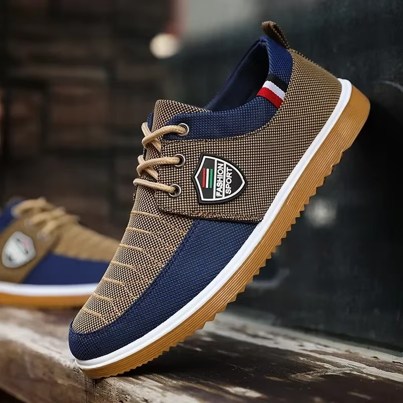 Tênis Casual Masculino Sport Tricolor
