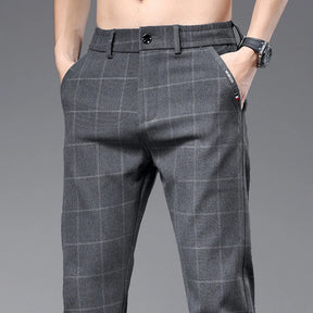 Calça Social Xadrez Masculina