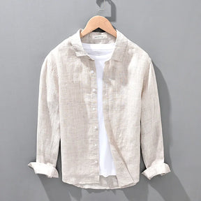 Camisa de Linho Masculina OldMoney