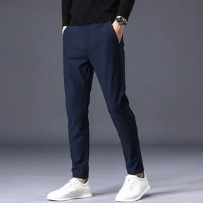 Kit 02 Calça Social Masculina Slim Casual com Elastano