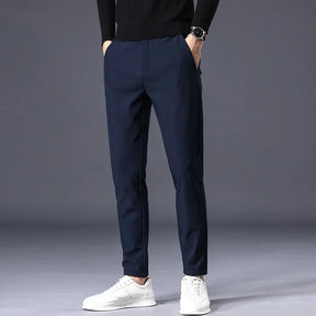 Kit 02 Calça Social Masculina Slim Casual com Elastano